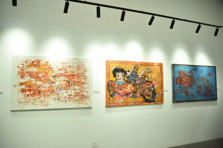 Refresh by Samir Tamari at Maya Art Space
